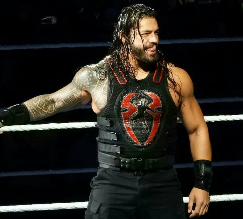 WWE Roman Reigns Multicolour Photo Paper Print Poster Photographic