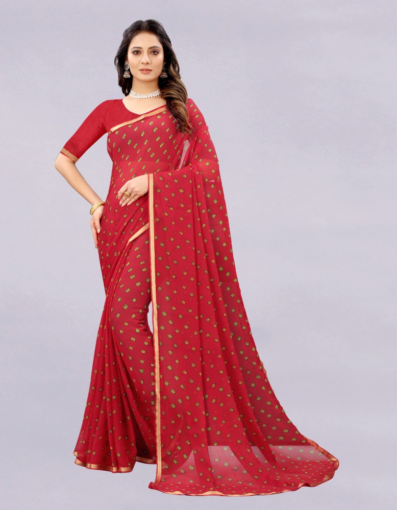 Chiffon georgette saree outlet flipkart