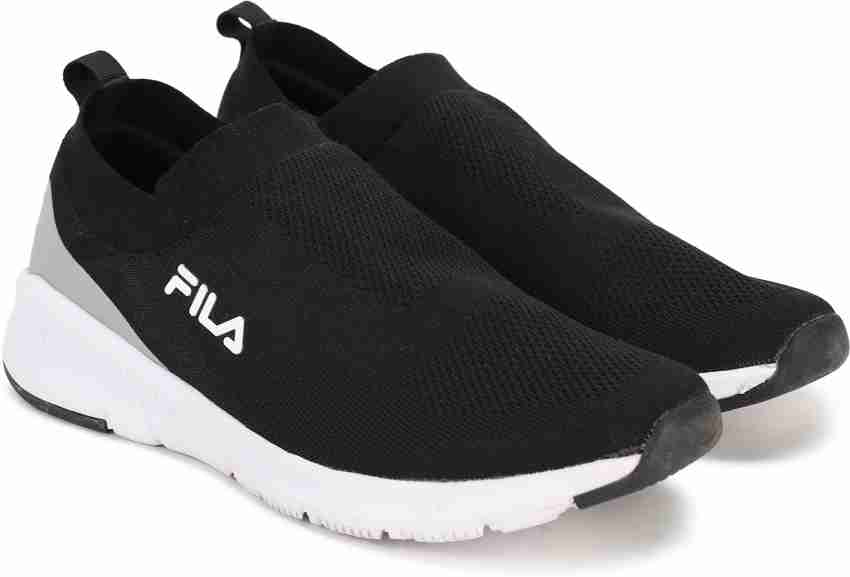 Fila hotsell laceless shoes