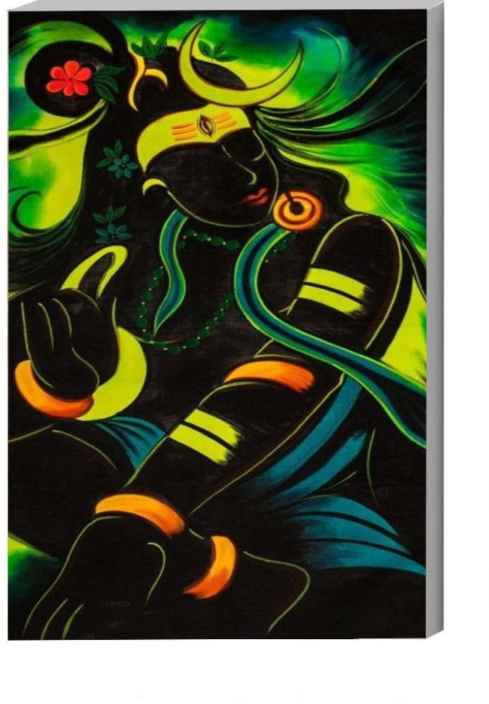 Sky Solution™ Wall Sticker, Wall Art, Wallpaper, Lord Shiva and Adiyogi  Religious' Multicolor Wall Sticker Size 92X48Cm : Amazon.in: Home  Improvement