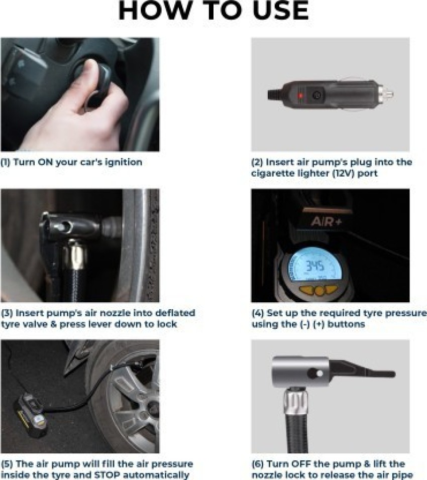 How to use a Toyota Tyre Inflator - Grandons Toyota