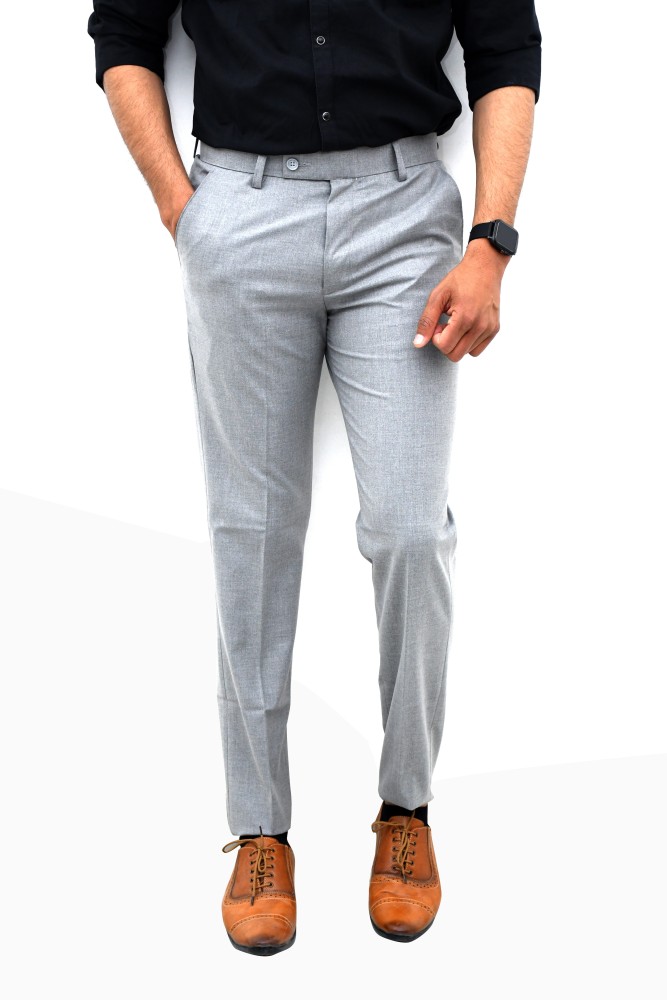 Buy Light Grey Trousers  Pants for Men by LOUIS PHILIPPE Online  Ajiocom