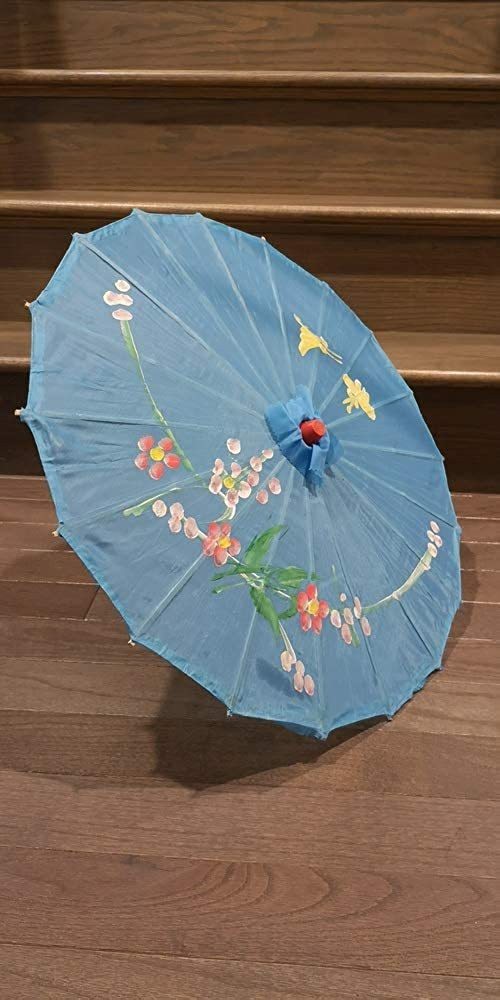 AMACO Wooden Chinese Umbrella Size small Cloth Oiled Cloth 