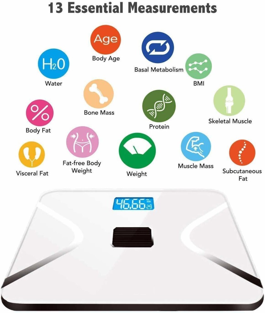 Solar Power Bluetooth Weight Scale