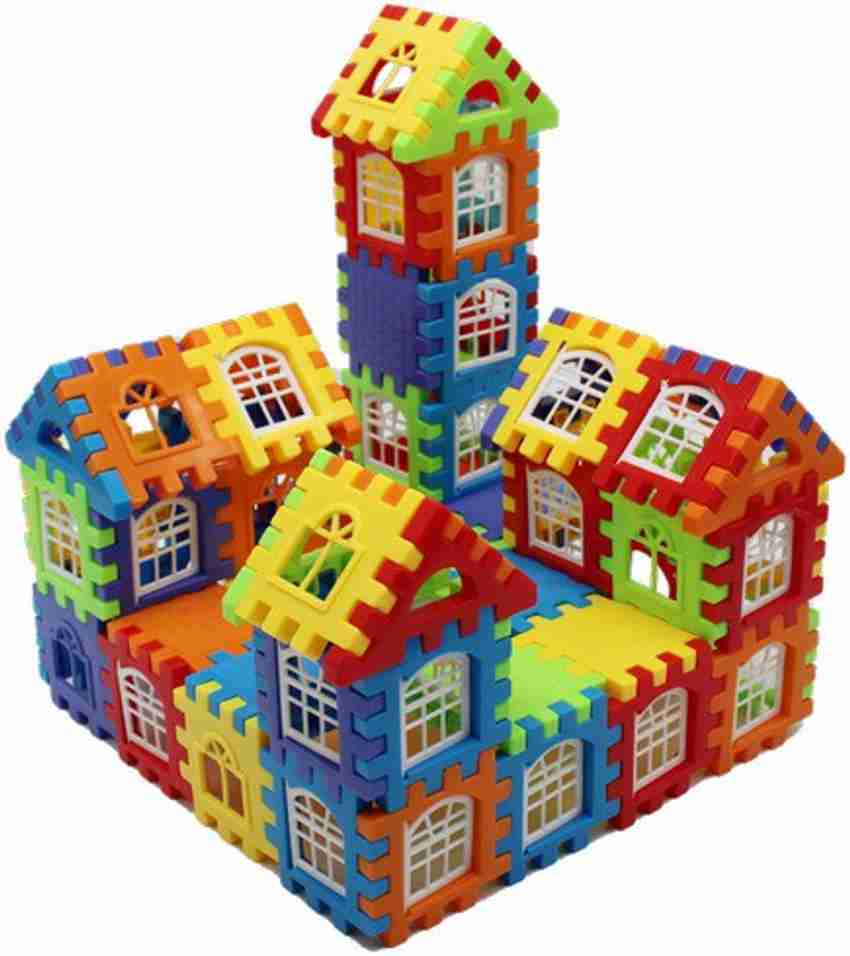 KHVIRJA Building Blocks for Kids Kids Boys Children 50 Pcs Blocks Multicolor Plastic Building Blocks for Kids Kids Boys Children 50 Pcs Blocks Multicolor Plastic Buy BLOCK toys in India. shop for KHVI...