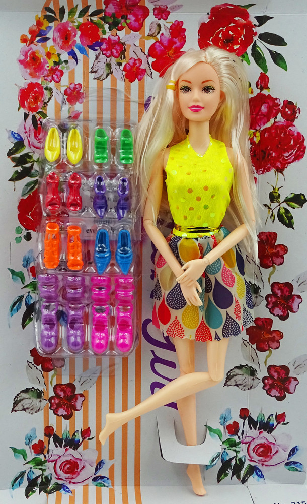 Johnnie Boy Doll House Yoga Girl Doll Toy for Kids Girls and Boys
