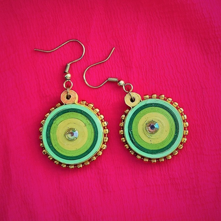 Paper on sale craft earrings