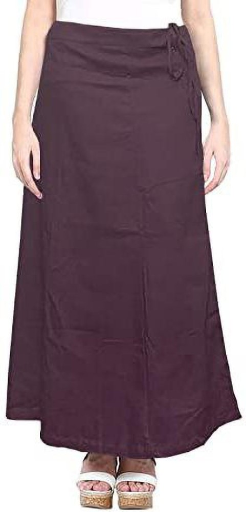 Women Underskirt Cotton Petticoat Inskirt Plain Solid Women Free