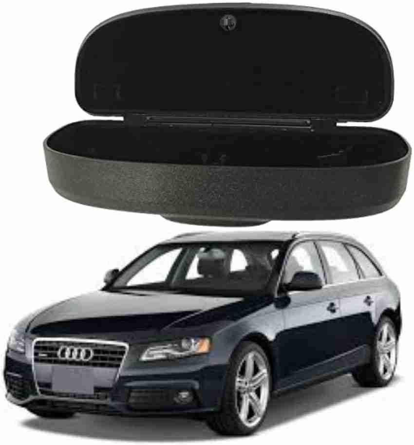 Oshotto Car Visor Sunglass Case Holder For Audi A4 Black Car