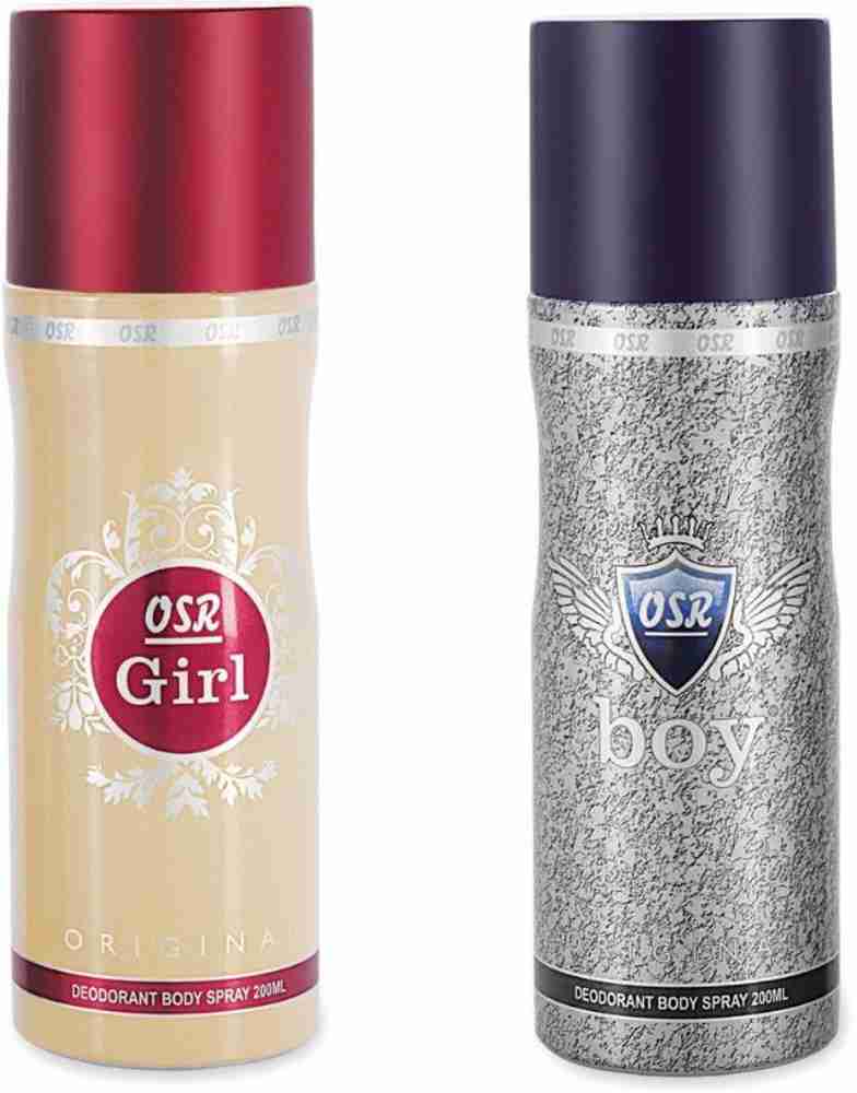 OSR Girl Boy Pack of 2 Deodorant Spray For Men Women Price