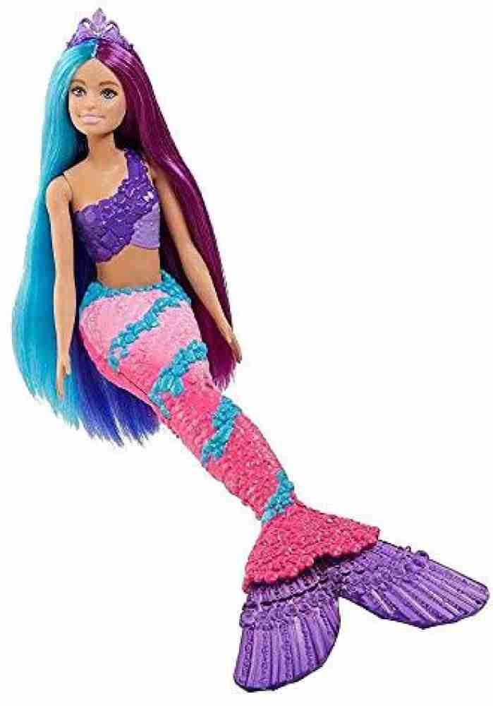 Barbie Doll Mermaid Purple/Turquoise 30 cm Dreamtopia