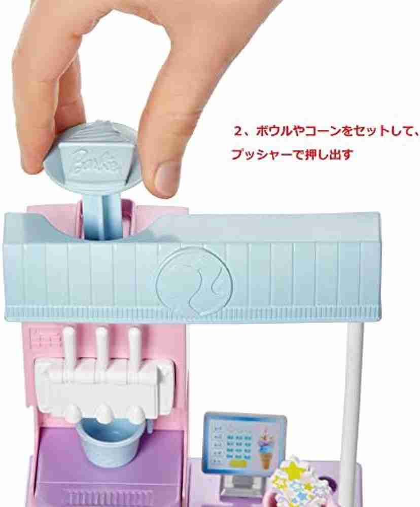 Barbie doll ice deals cream shop