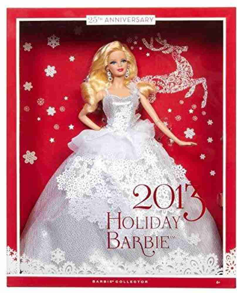 2013 holiday barbie hot sale doll