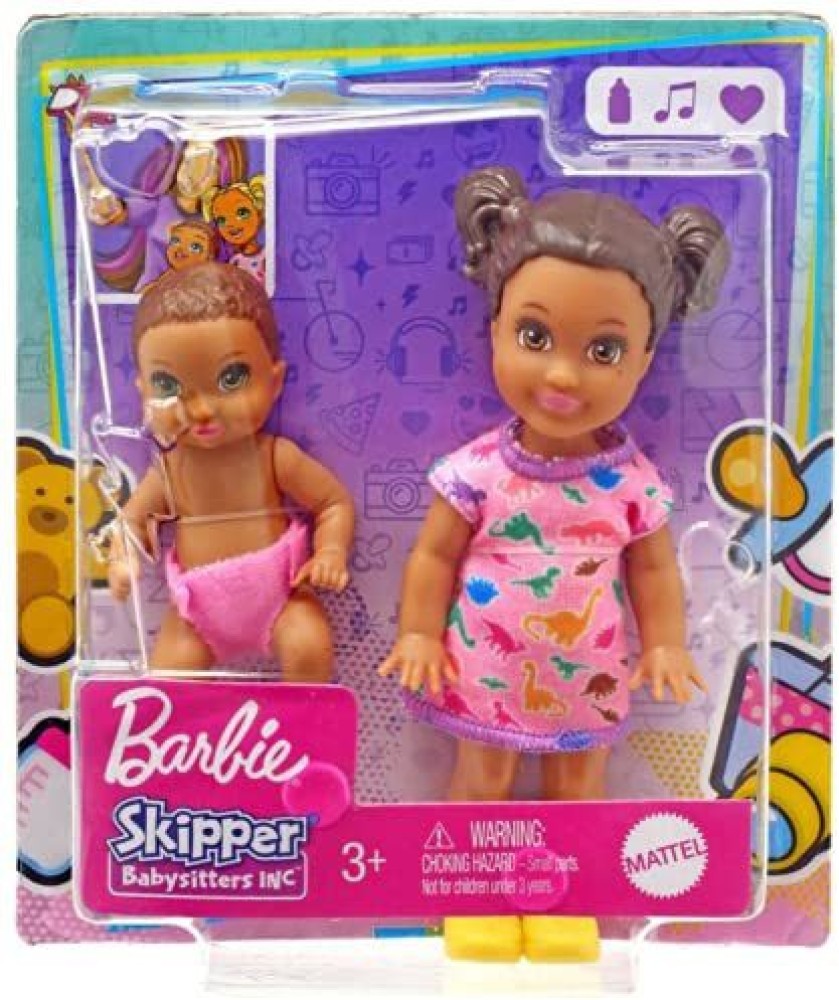 BARBIE Skipper Babysitters Inc Baby Toddler Mini Doll Skipper