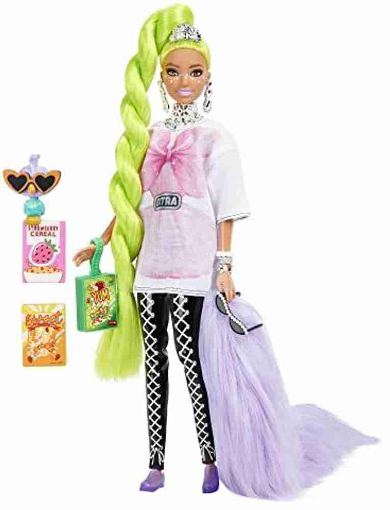 Barbie extra long hair doll sales