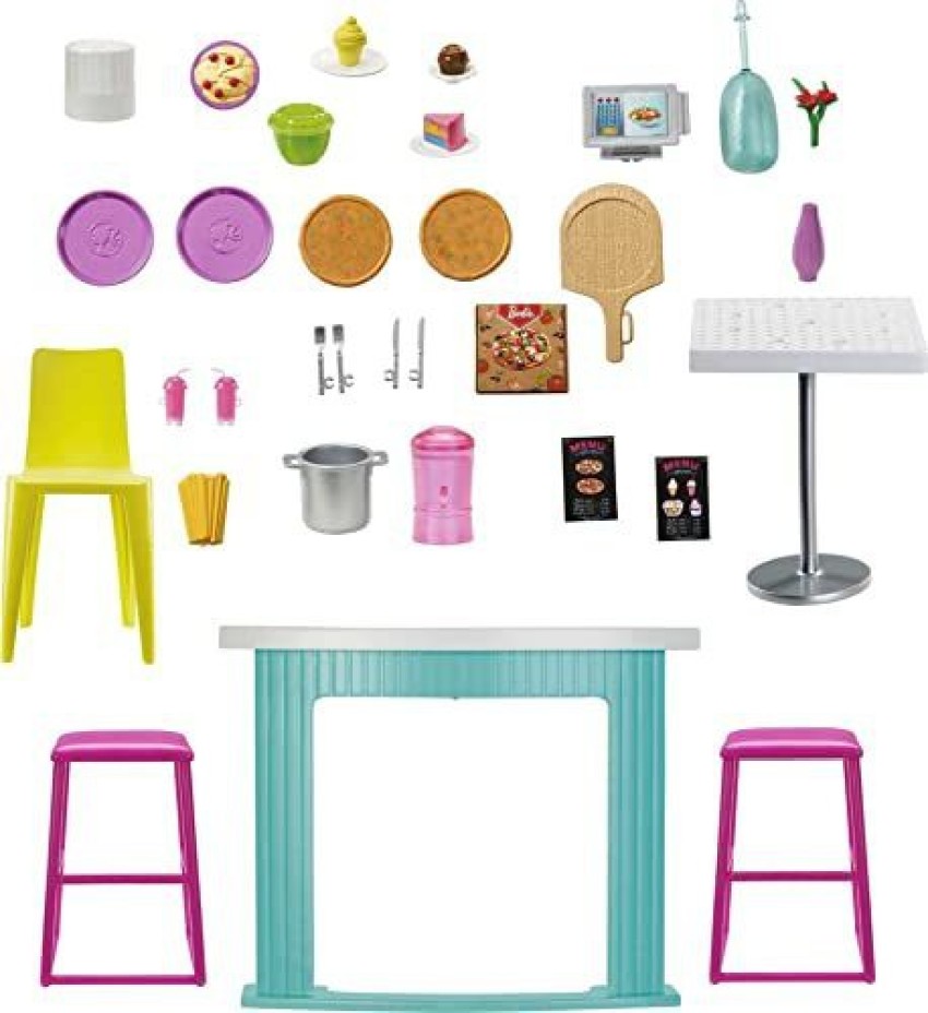Barbie Pizza Maker Play Set & Multicolor