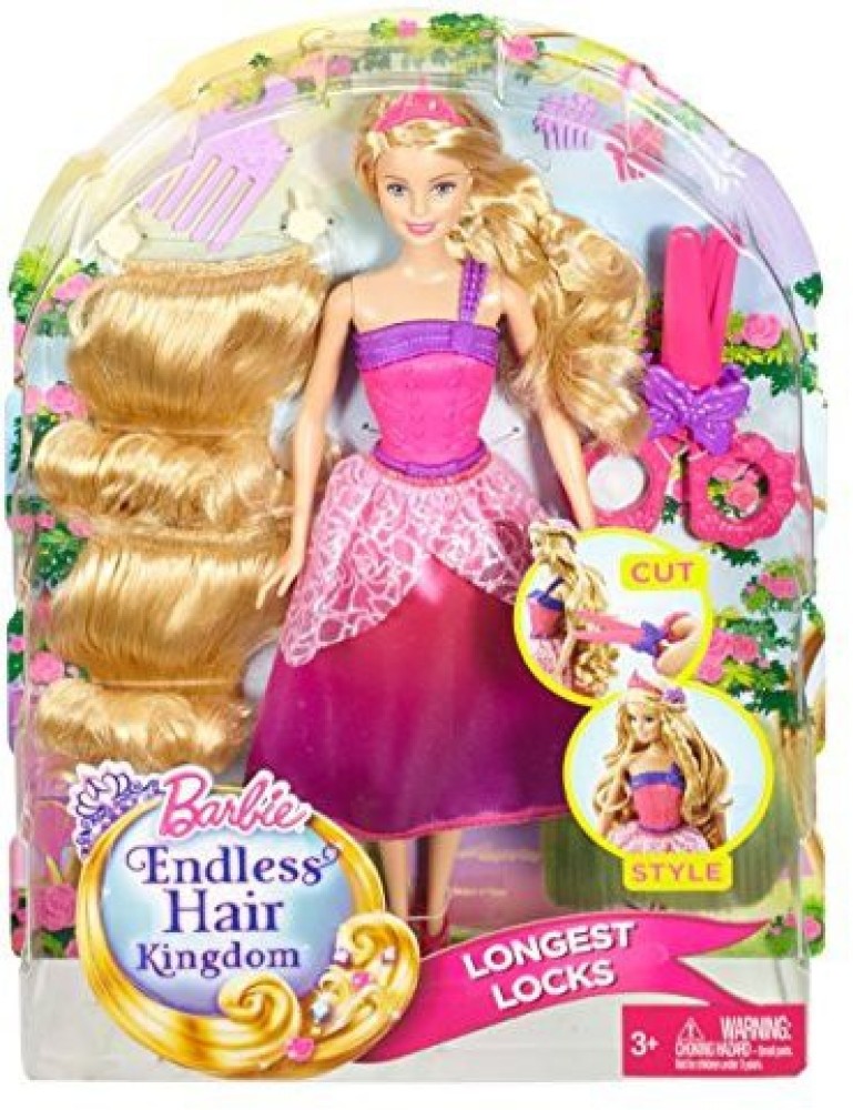 Barbie endless hair kingdom best sale princess doll