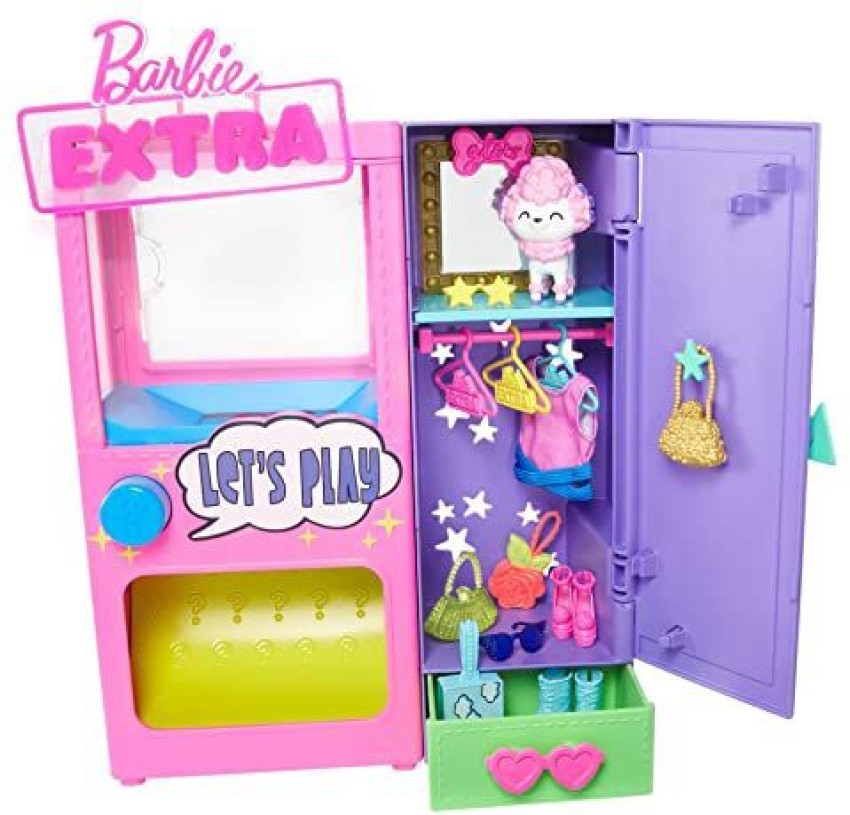 Barbie extra doll online pet