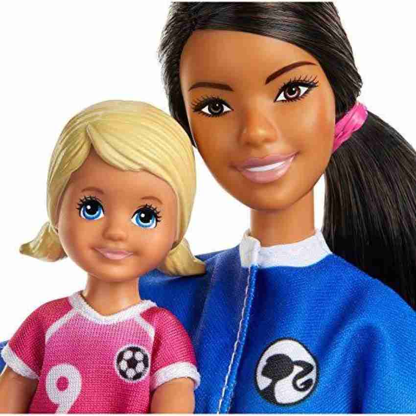 Barbie careers brunette gymnastics 2024 coach doll and playset