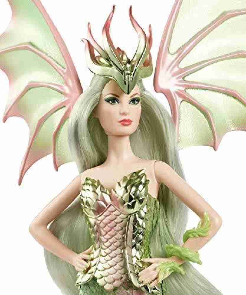 Barbie with online dragon