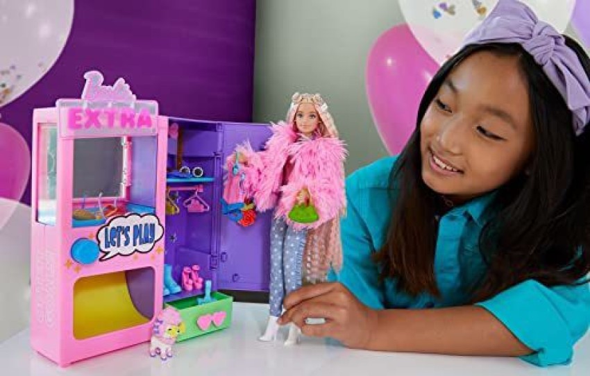 BARBIE Extra Surprise Fashion Playset with 20 Pieces Including Pet  Poodle,HFG75 - Extra Surprise Fashion Playset with 20 Pieces Including Pet  Poodle,HFG75 . shop for BARBIE products in India.