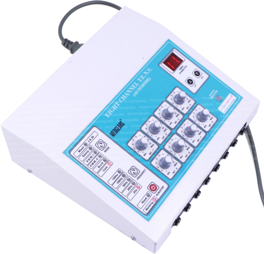 PHYSIO LIFE CARE Digital Lcd 8 Channel Tens Machine for Physiotherapy  Physiotherapy Equipment Electrotherapy Electrotherapy Device Price in India  - Buy PHYSIO LIFE CARE Digital Lcd 8 Channel Tens Machine for Physiotherapy