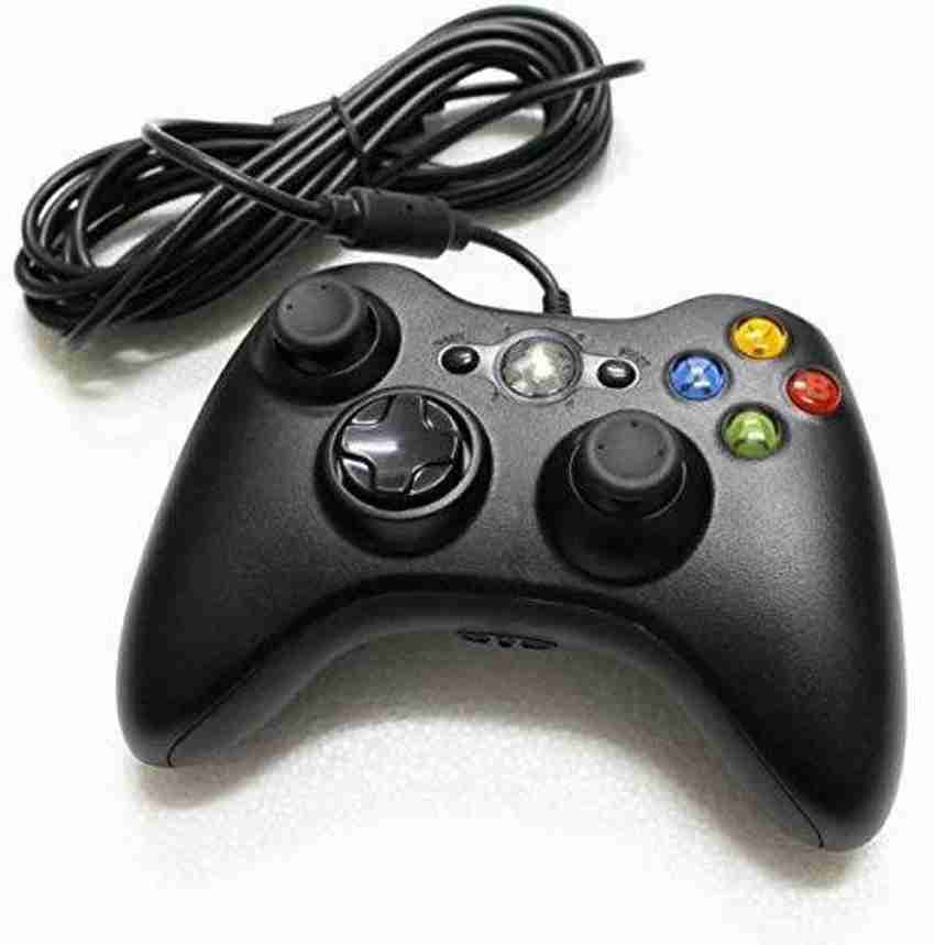 gamenophobia Xbox 360 Wired Black Controller for PC and Microsoft