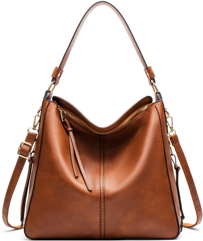 Buy GEOCARTER Women Brown Hobo Brown Online Best Price in India
