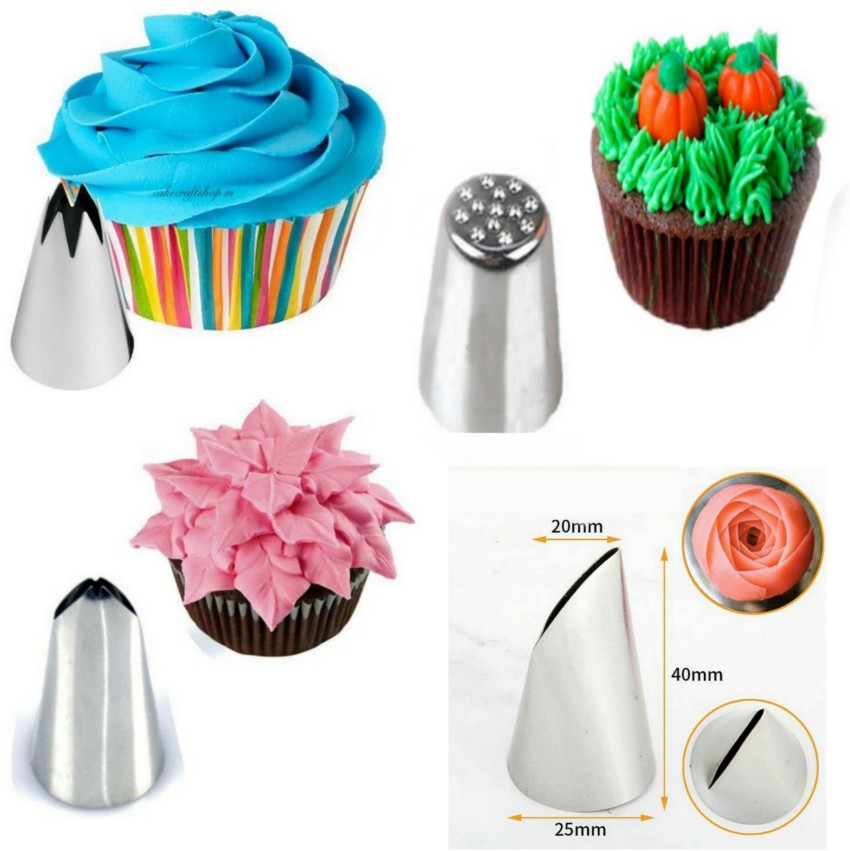 Vogue Cake Decorating 26 Assorted Piping Nozzles - CP107 - Buy Online at  Nisbets
