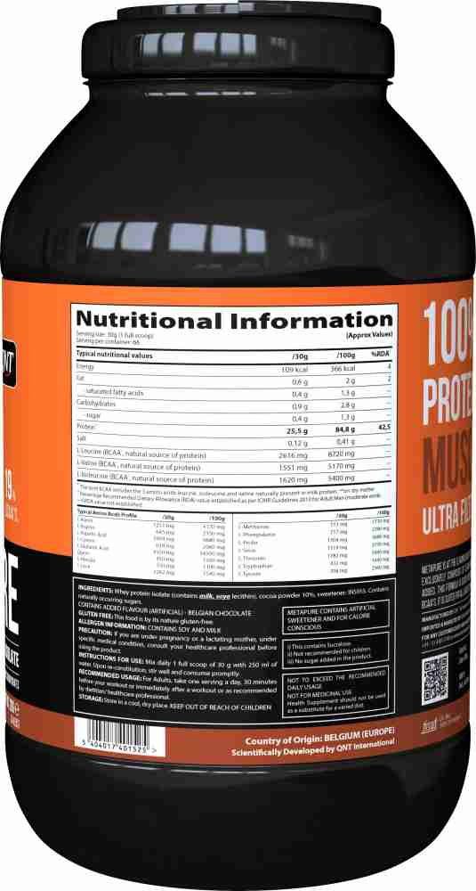 Metapure Whey Protein Isolate: Purity & Performance!