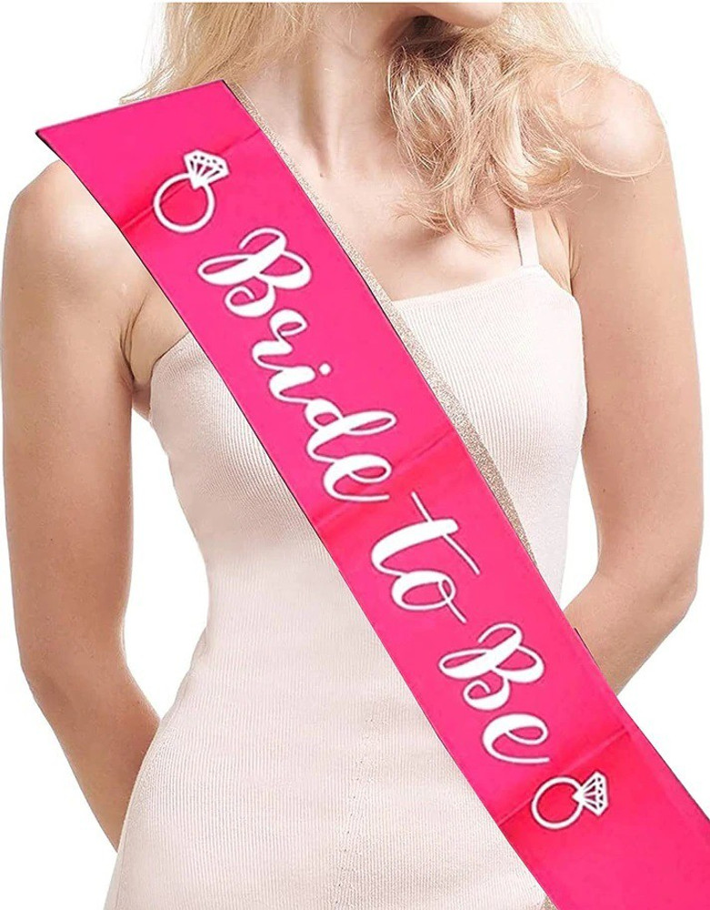 MOREL BRIDE TO BE SASH FOR BACHELORETTE ENGAGEMENT PARTY DECORATIONS MULTICOLOR Price in India Buy MOREL BRIDE TO BE SASH FOR BACHELORETTE ENGAGEMENT PARTY DECORATIONS MULTICOLOR online at Flipkart ...