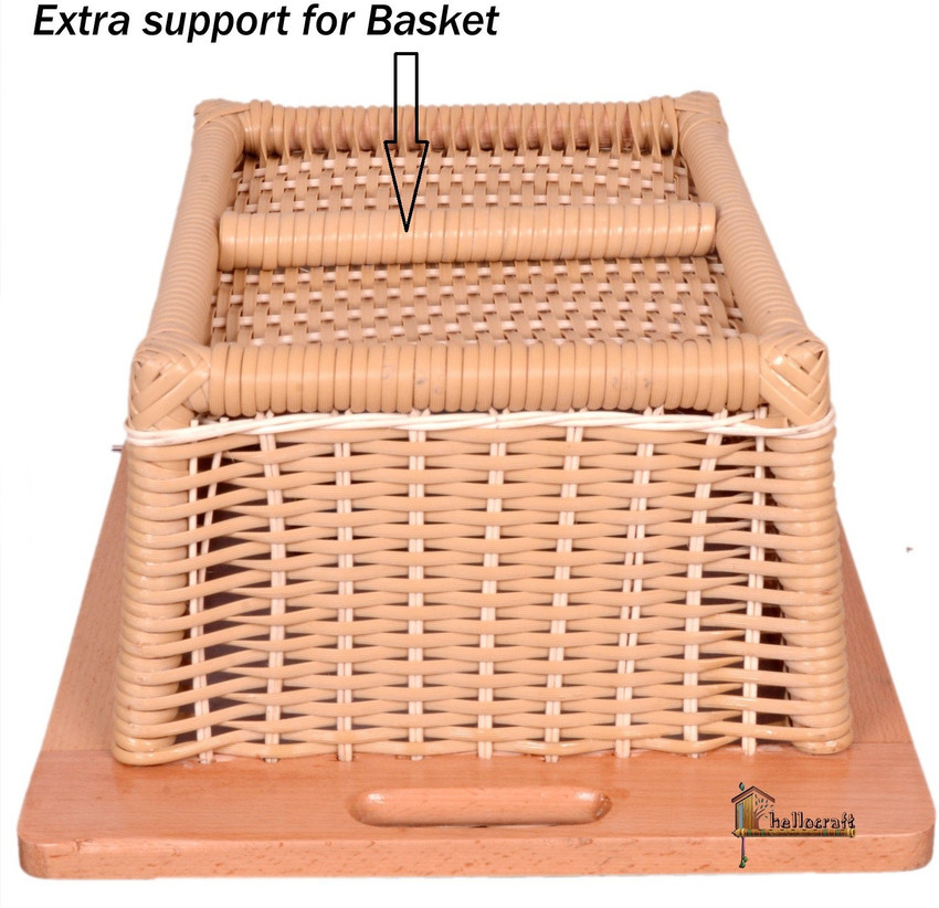 Plastic wicker deals baskets
