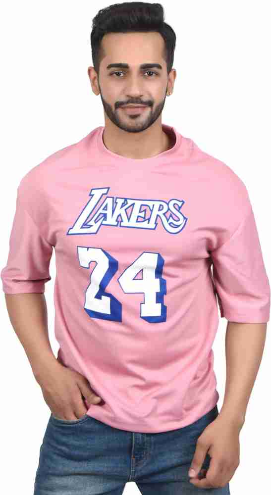 Pink 2024 lakers shirt