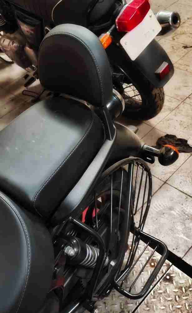 Pillion backrest deals for classic 350