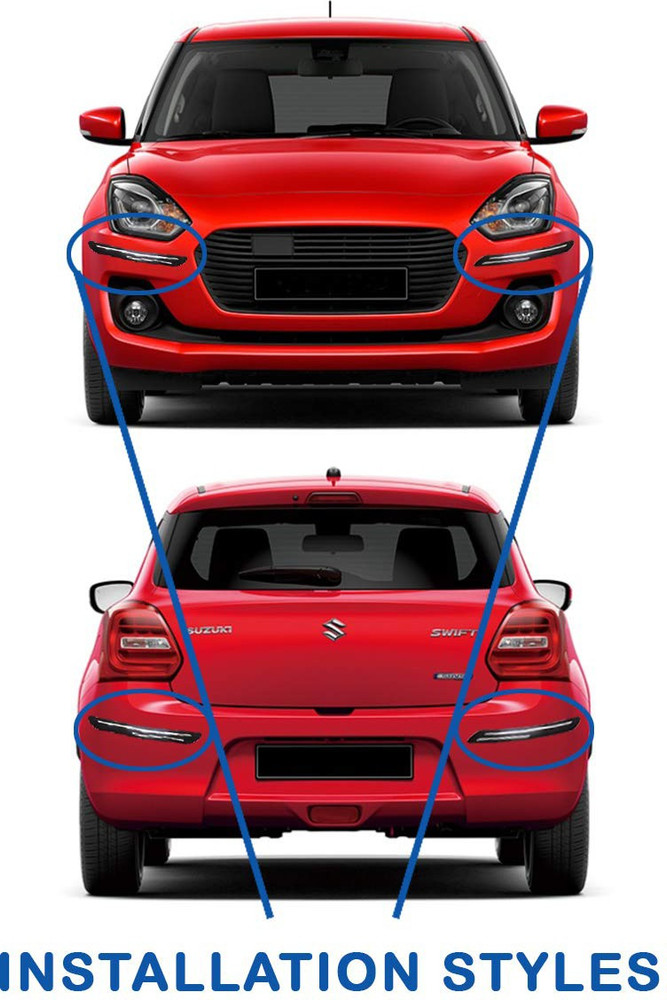 E mart Rubber Car Bumper Guard Price in India Buy E mart Rubber