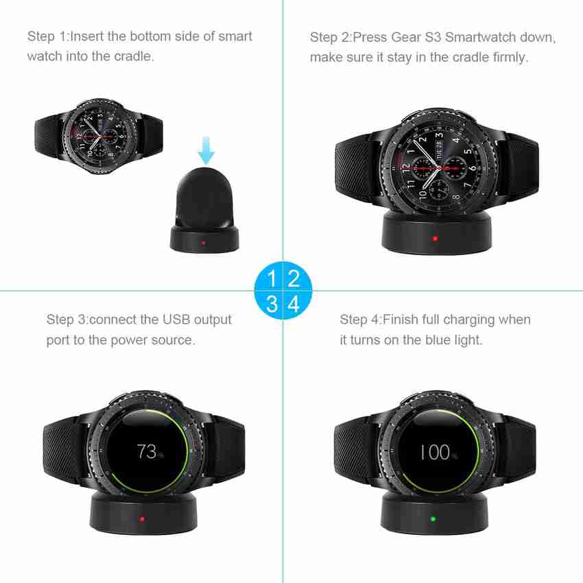 Ancestors Universal Wireless Charging Charger for Samsung Gear S2 S3 Smart Watch Charging Pad Price in India Buy Ancestors Universal Wireless Charging Charger for Samsung Gear S2 S3 Smart Watch Chargi...