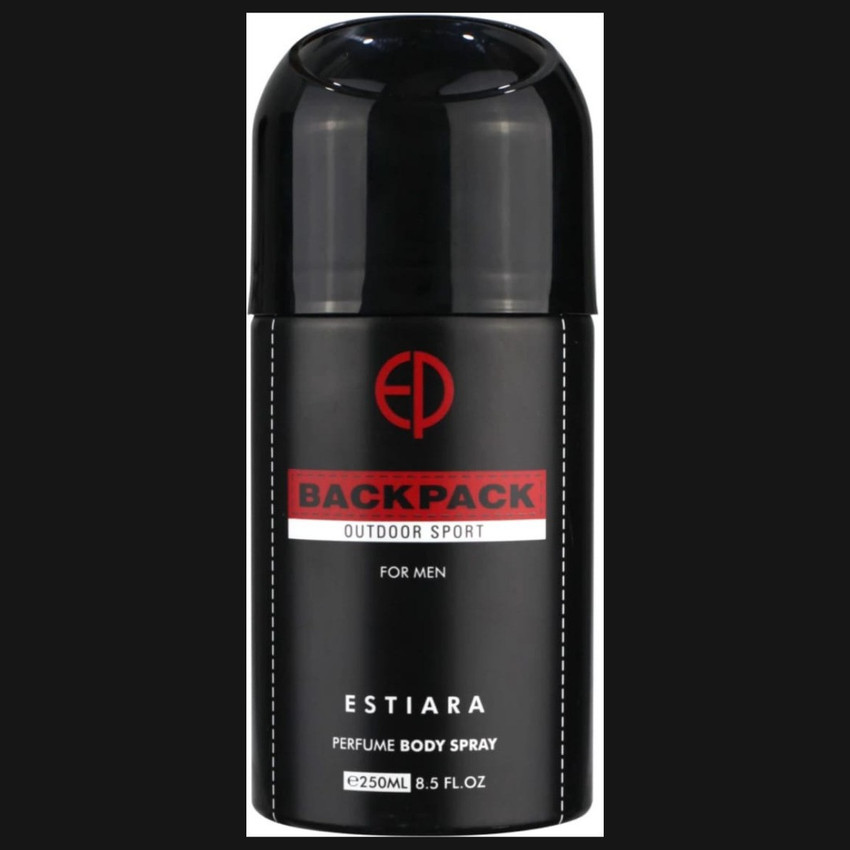 ESTIARA BackPack Outdoor Sport Black M DEO 250ML Perfume Body