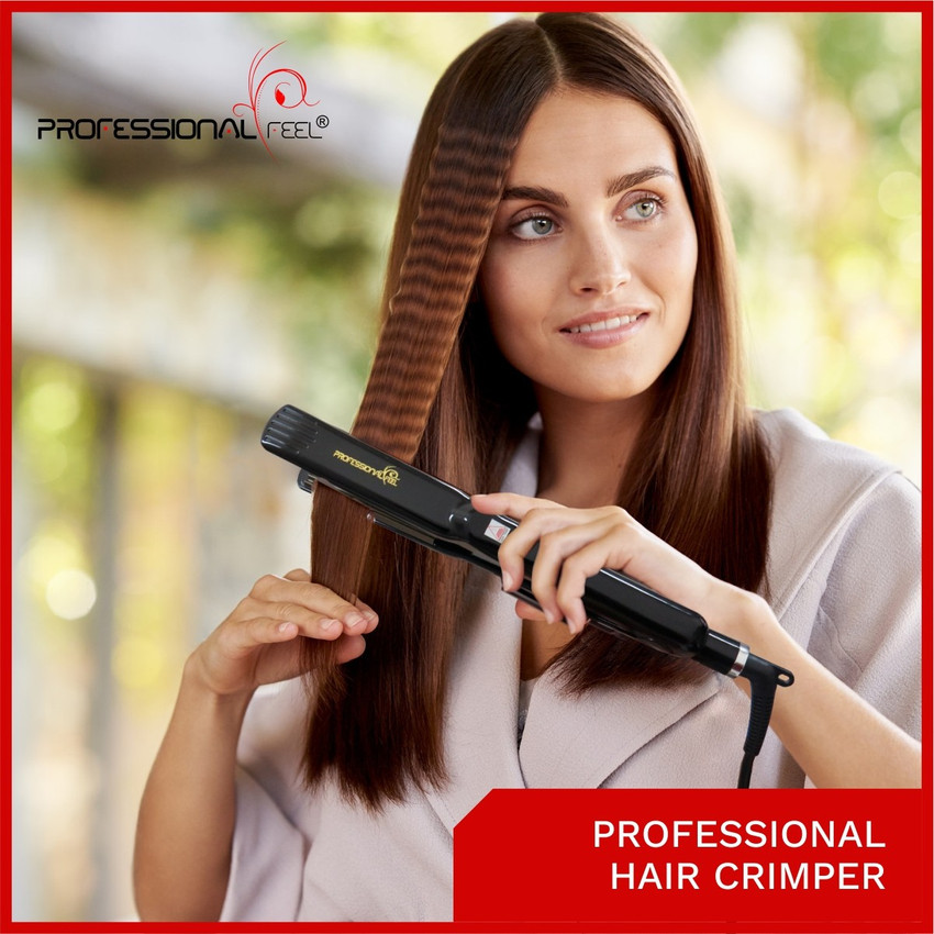PROFESSIONAL FEEL Classic Hair Crimper With Quick Heat Up