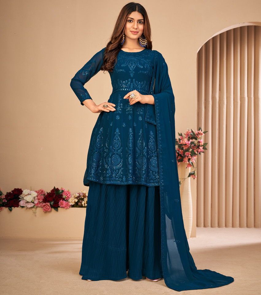 latest suit design on flipkart