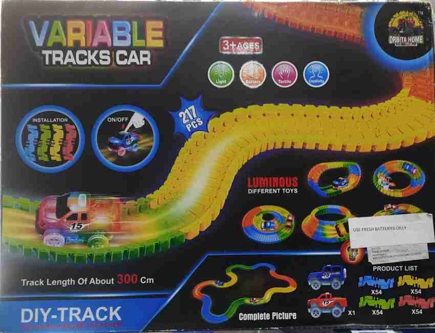 Track set variable track car best sale