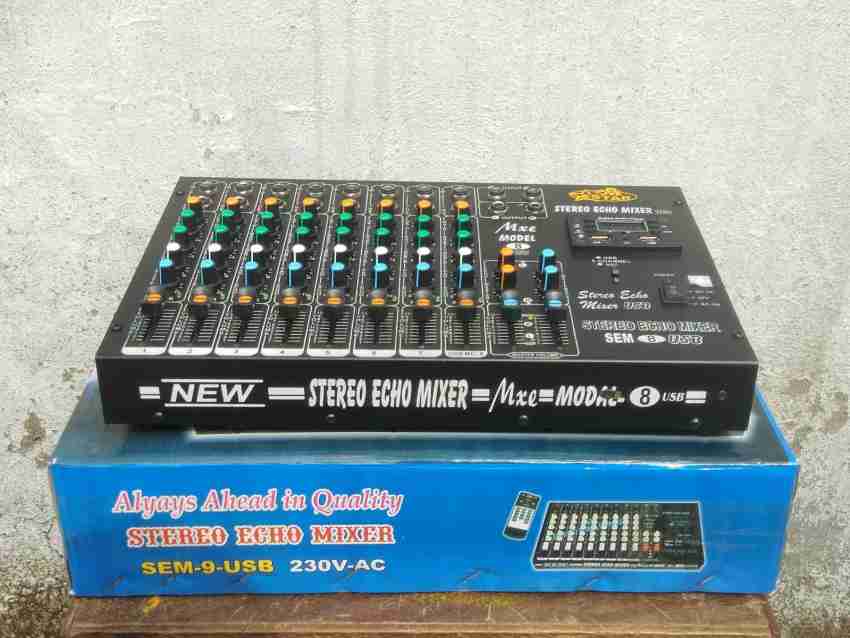 KH Audio Mixer 8 Channel Audio Mixer Sound Mixing Console at Rs