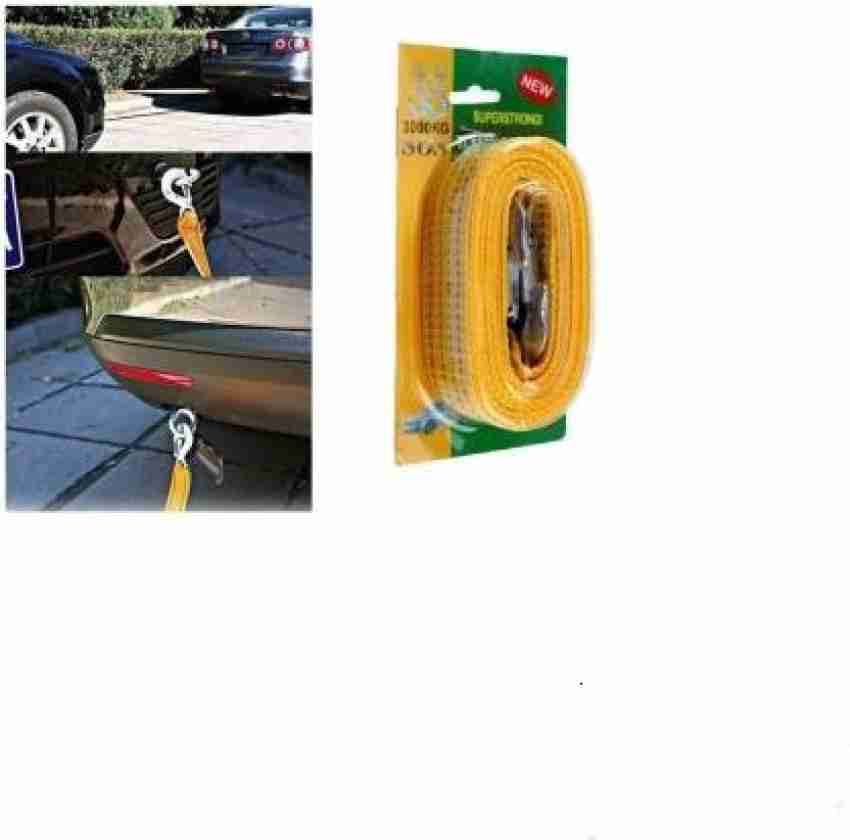 Bubu Car towing rope with hook best Quality Multipurpose tow rope for car  bike etc. 4 m Towing Cable Price in India - Buy Bubu Car towing rope with  hook best Quality