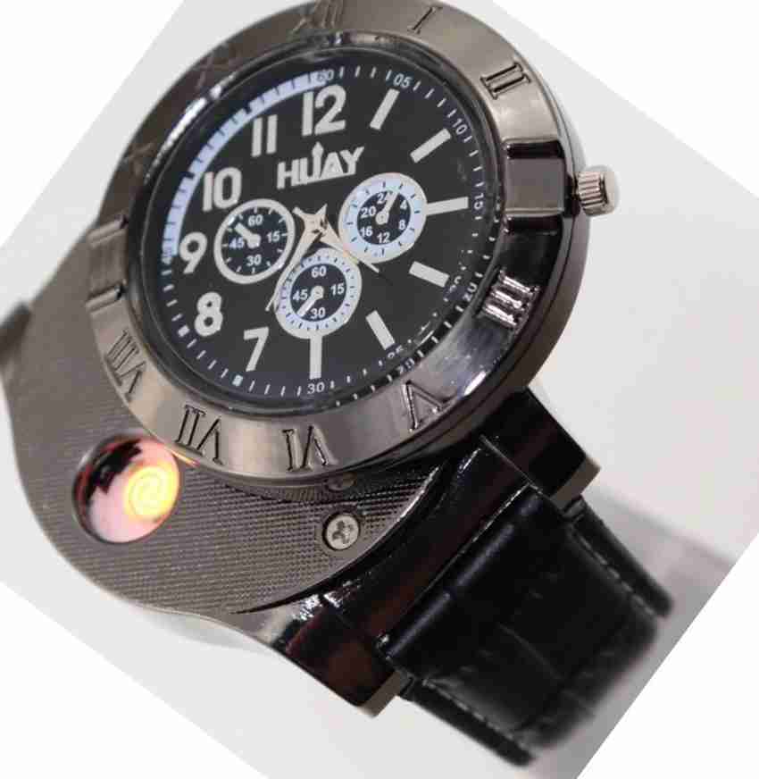 blue seed BBD USB Charging Lighter Watch Windproof Electronic