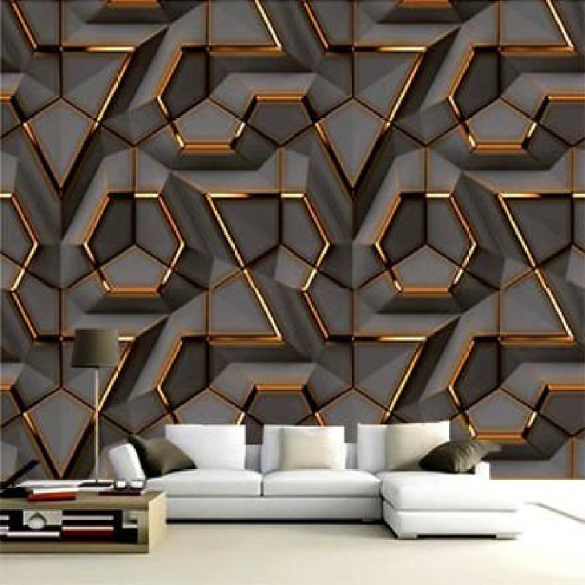 Asian Flex Arena 3D Wallpaper Wall Sticker for Home Décor, Living Room,  Bedroom, Hall, Kids Room, Play Room(Self Adhesive Vinyl, Water Proof Model  Aisan_97) (16 X 50 INCH) : Amazon.in: Home Improvement