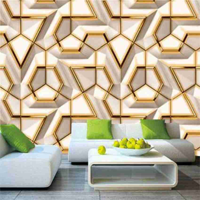 Asian Flex Arena 3D Wallpaper Wall Sticker for Home Décor, Living Room,  Bedroom, Hall, Kids Room