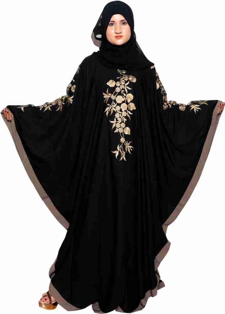 Abaya flower design top