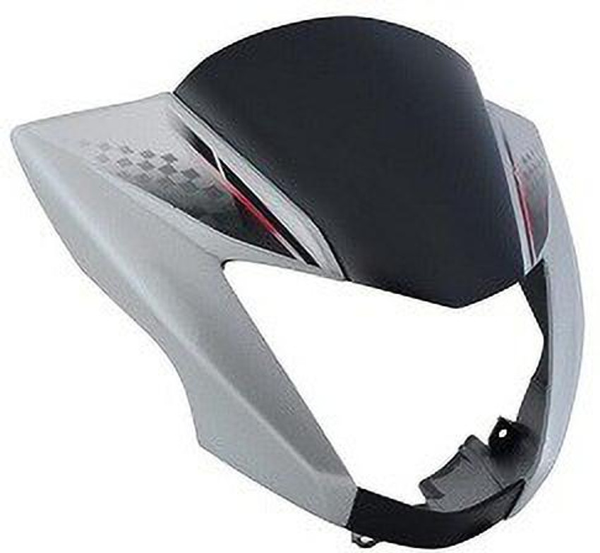 Hero glamour front 2025 headlight visor price