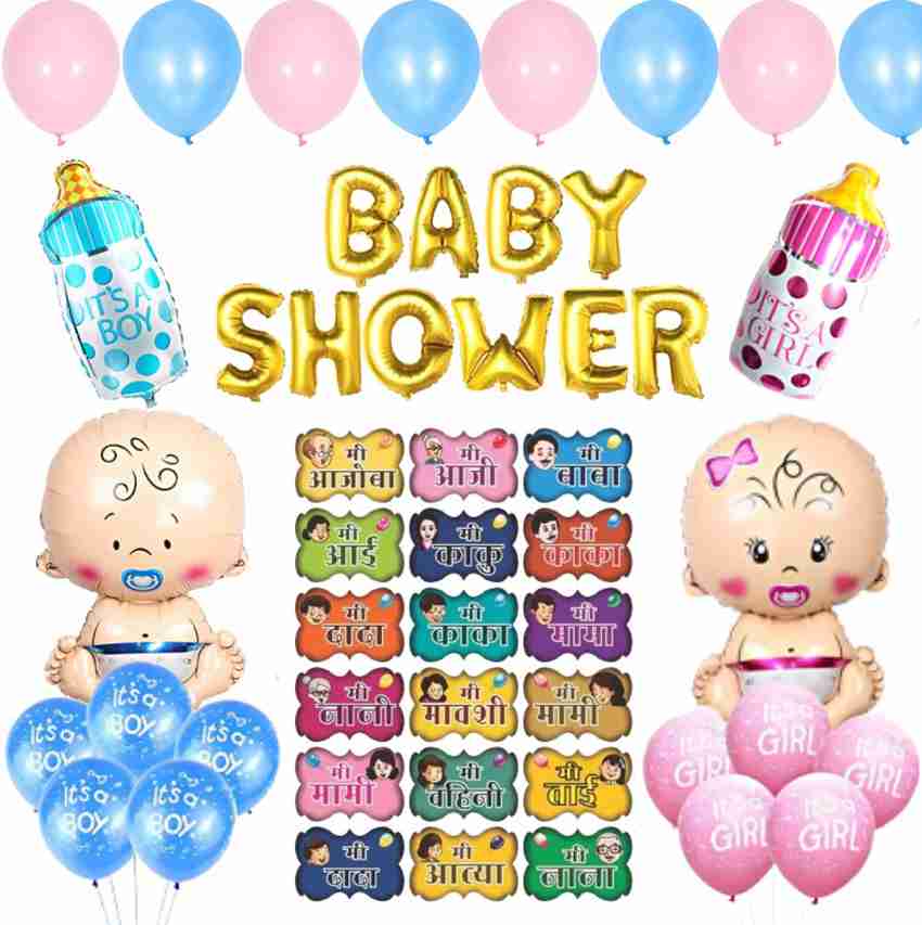 全商品オープニング価格！ FOOGAA Baby Shower Decoration Items ジャケット・アウター