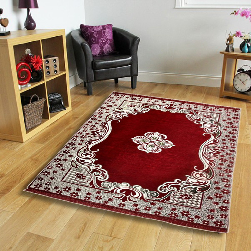 HOME BEST Multicolor Velvet Chenille Carpet Buy HOME BEST