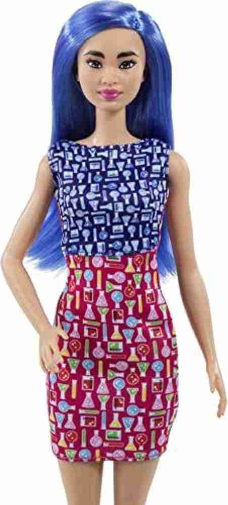 Barbie fashionista shop curvy blue hair